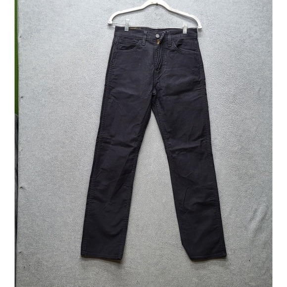 Levi's Men Pants 29X32 Black Twill Workwear Fit Stretch 31" Inseam - Picture 1 of 13